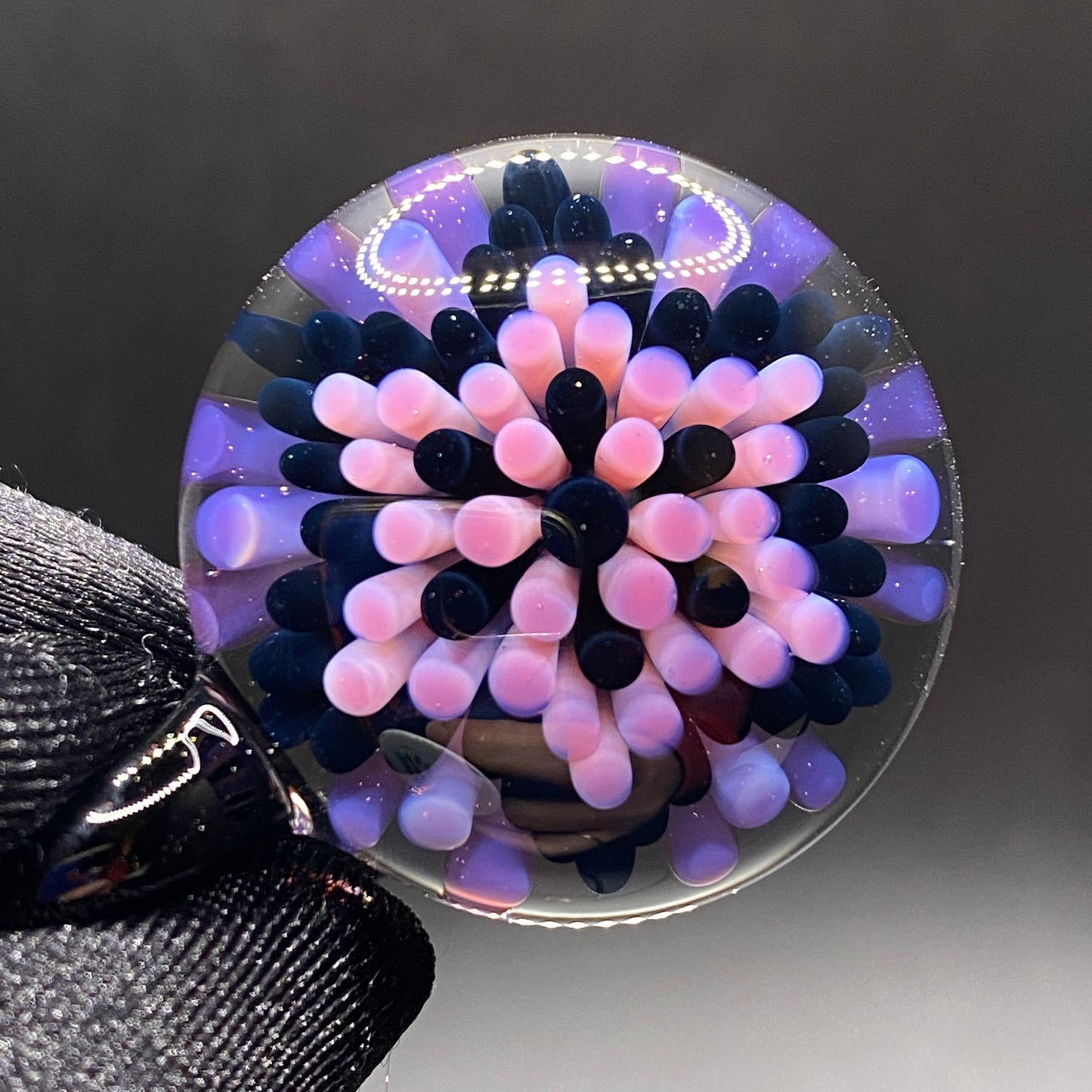 Karmaline and Galaxy Dot Implosion Pendant