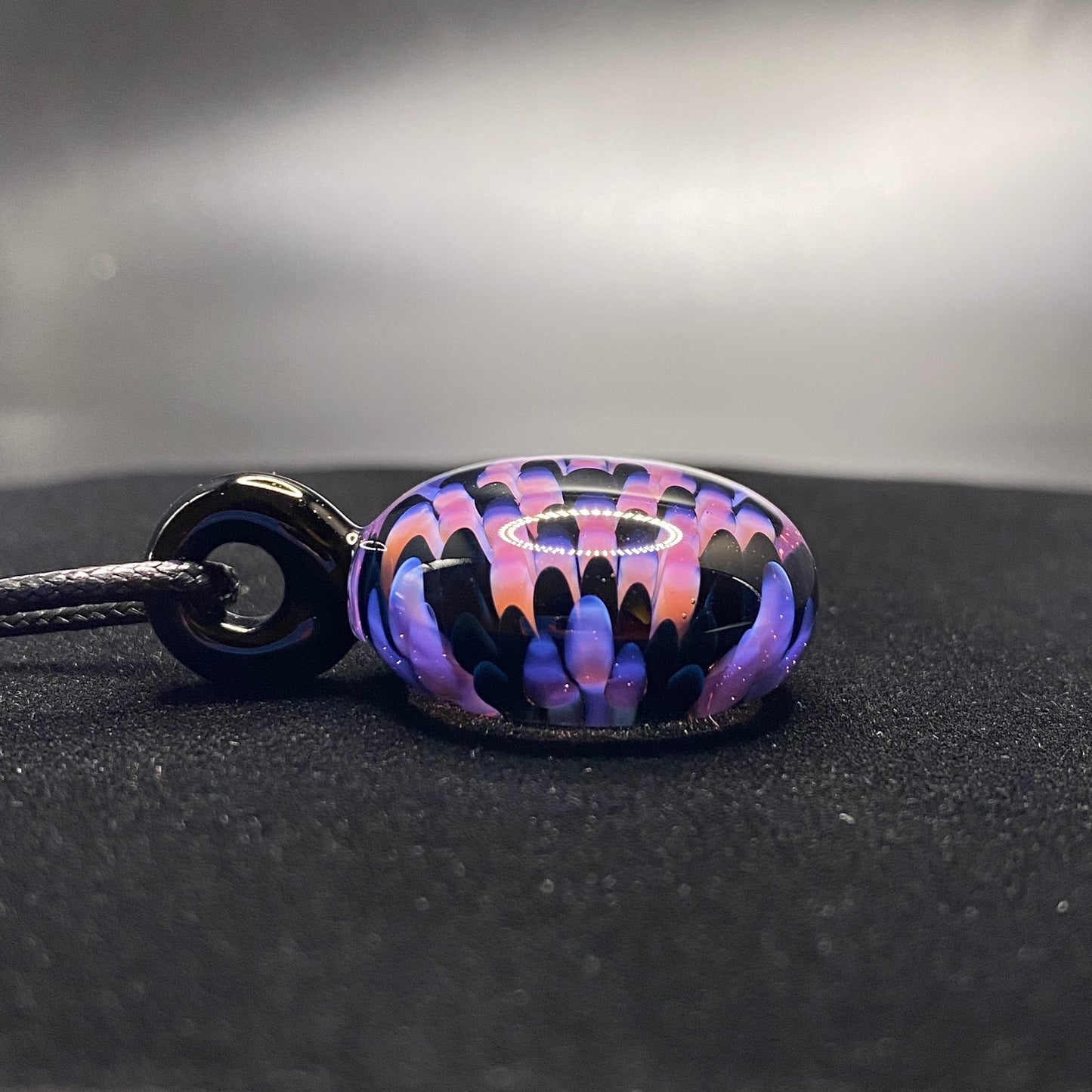 Karmaline and Galaxy Dot Implosion Pendant