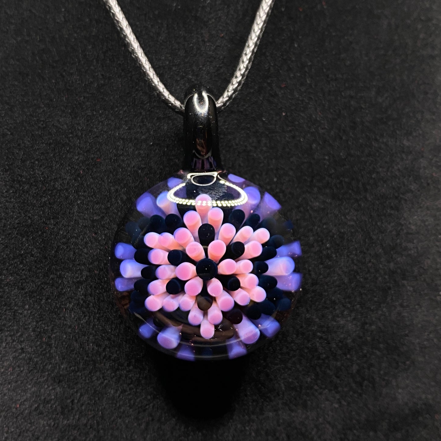 Karmaline and Galaxy Dot Implosion Pendant