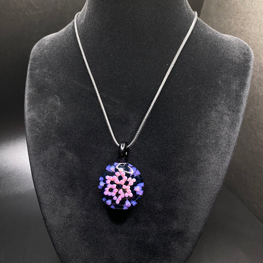 Karmaline and Galaxy Dot Implosion Pendant