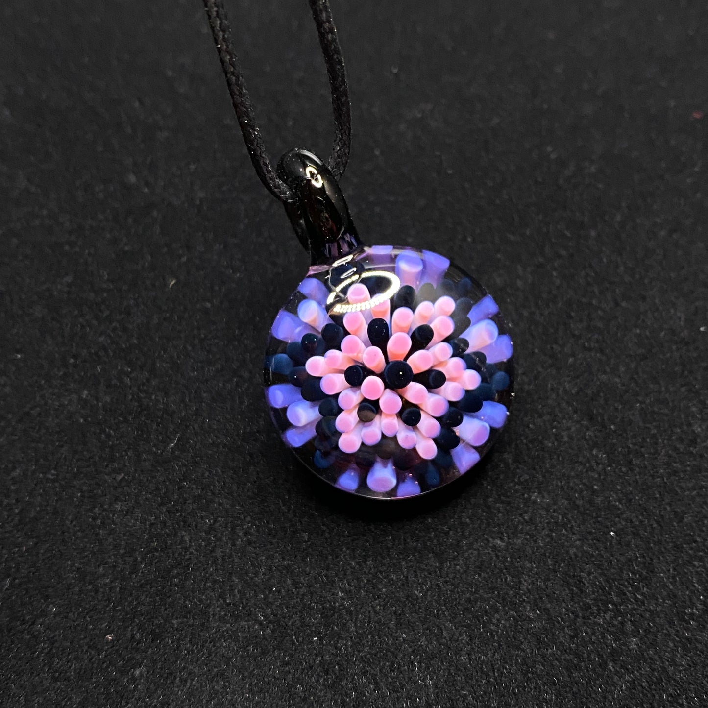 Karmaline and Galaxy Dot Implosion Pendant