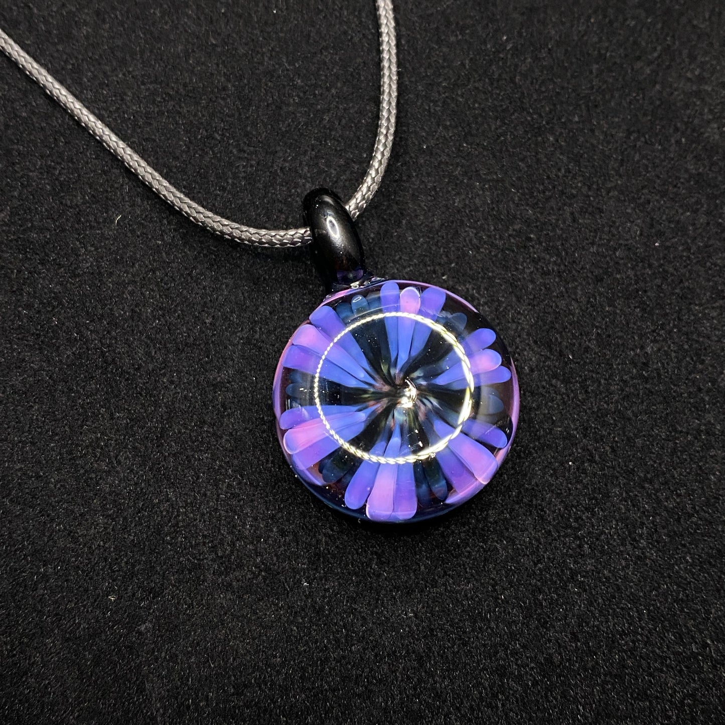 Karmaline and Galaxy Dot Implosion Pendant