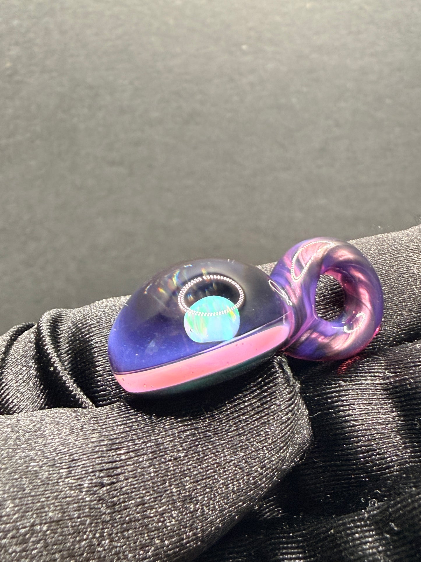 Opal Pendant with Neptunium and Stargazer