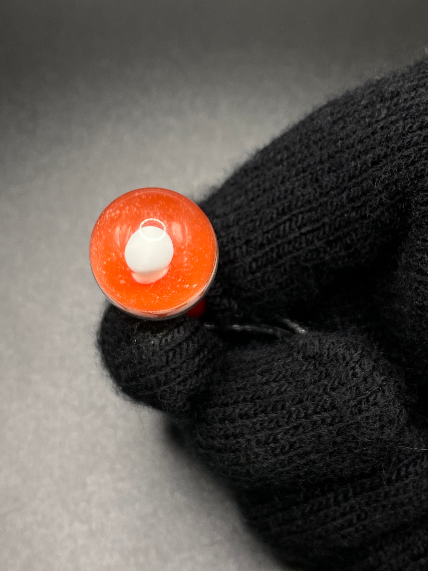 Handmade Glass Mushroom Pendant in Every Color of the Rainbow